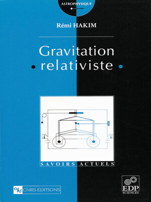 cover image of Gravitation relativiste